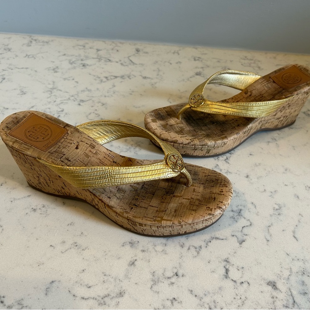 Tory Burch wedge sandal size 7